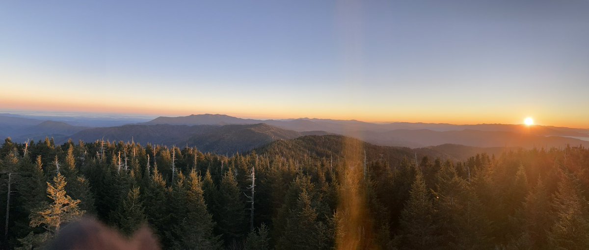 Hiked to the highest point in the Smokies to see the sunrise and it was nothing short of majestic. Pictures don’t do it justice. Psalm 121:1-2, “I lift my eyes to the mountains – where does my help come from? My help comes from the Lord, the Maker of heaven and earth.” #soulreset