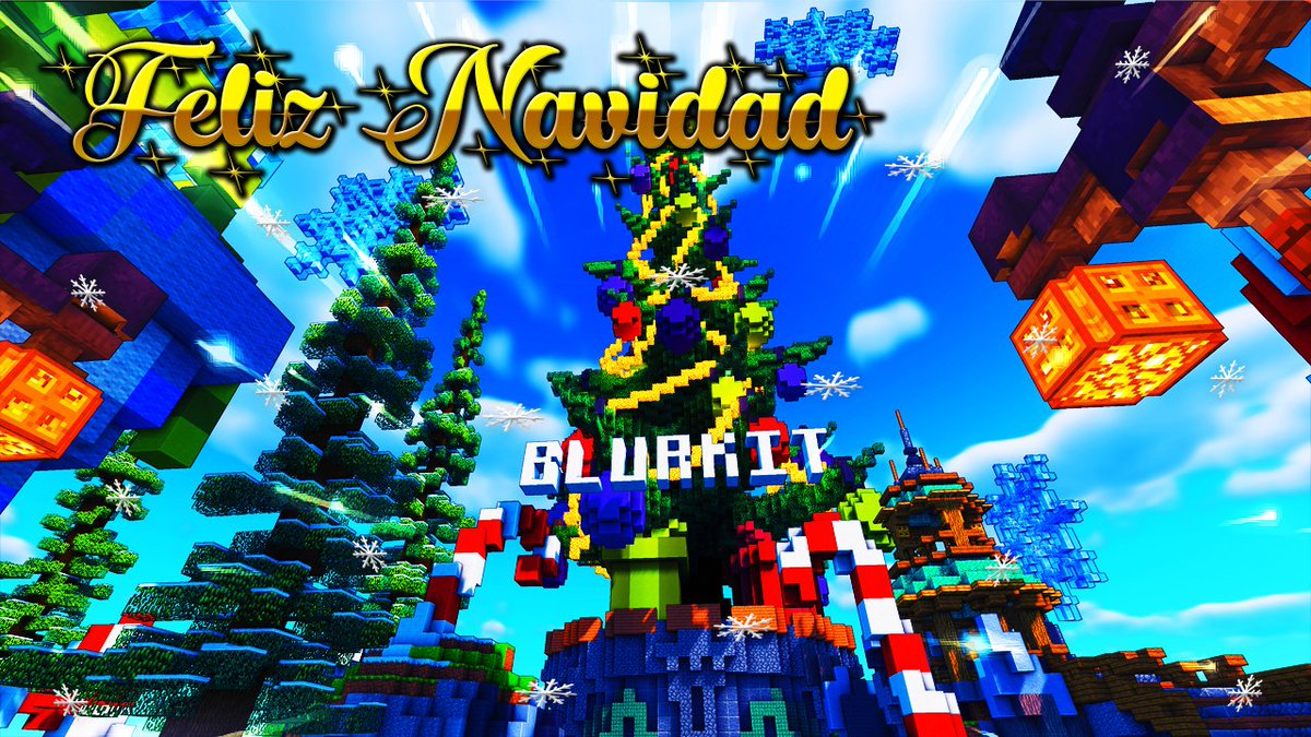 BlurkitNetwork's tweet photo. La Navidad ha llegado a Blurkit! 🎅 Esperamos que pases la mejor navidad y te diviertas mucho en nuestro servidor! ❄️🎅

⛄ Un saludo y feliz navidad! ⛄ https://t.co/PGD7g1s9cT