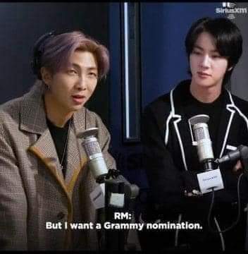 Do you want the Grammy?