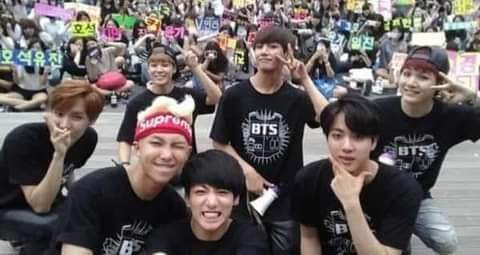 "we left the room laughing, bang pd told us that one day we would be the biggest band in the world and we thought he said that just so as not to hurt our feelings" - 2013