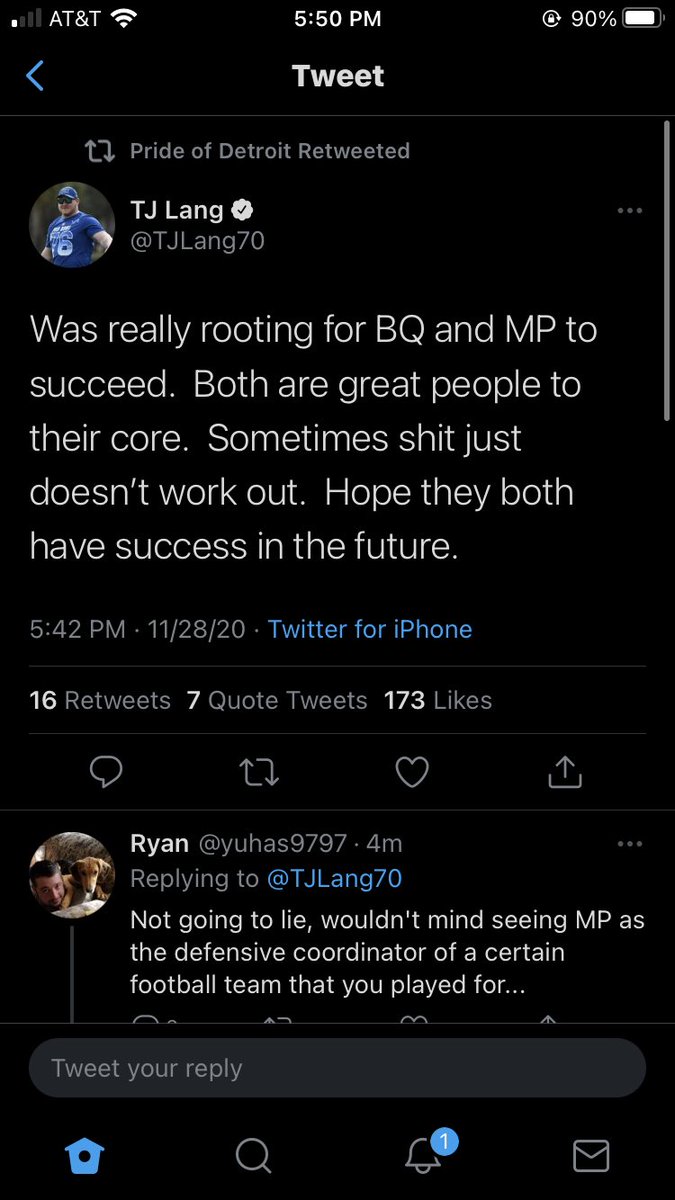 Gonna start a thread of tweets from former players in regards to Patricia being fired. Gonna keep adding throughout the day. This should be interesting.