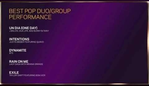 Do you want the Grammy?