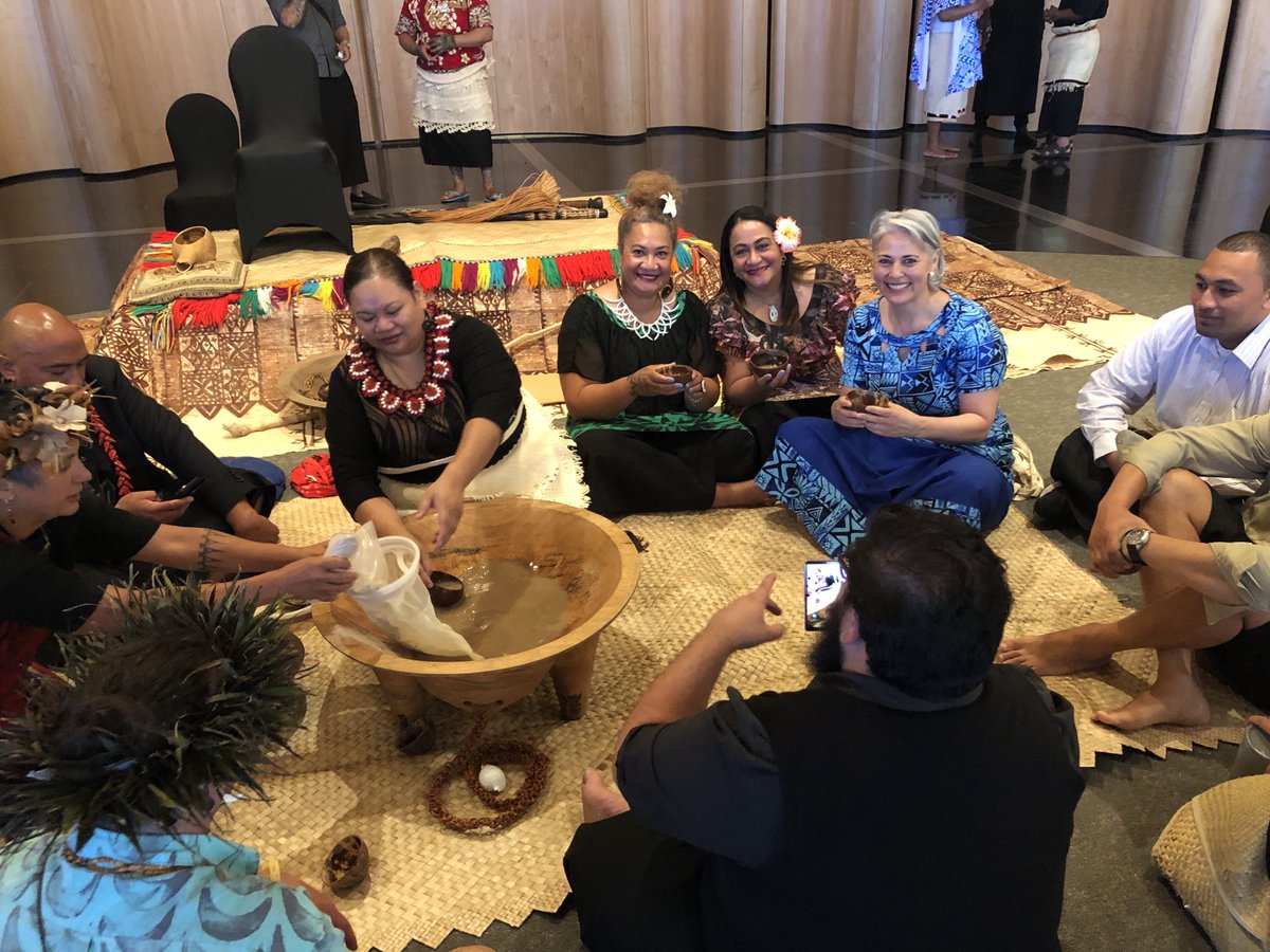 Certainly the most important event in the Museum’s recent history. Part of the Karakia and Kava ceremonies to open Auckland Museum’s South Atrium Te Ao Marama on Saturday. A joy and a privilege to be part of it.