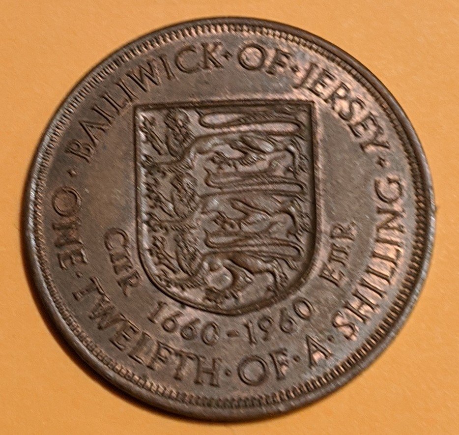 #Saturdaynightcoinshow
Jersey 
1/12th Shilling