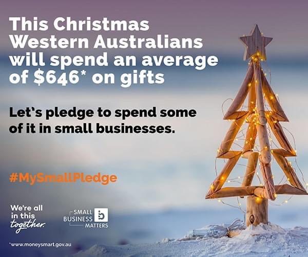 smallbizWA's tweet photo. How we spend our money creates the communities we live in.

If you like diverse products, not mass produced - let's all make a #MySmallPledge 

#smallbizwa #smallbusinessowner https://t.co/8qvIcaZWDK