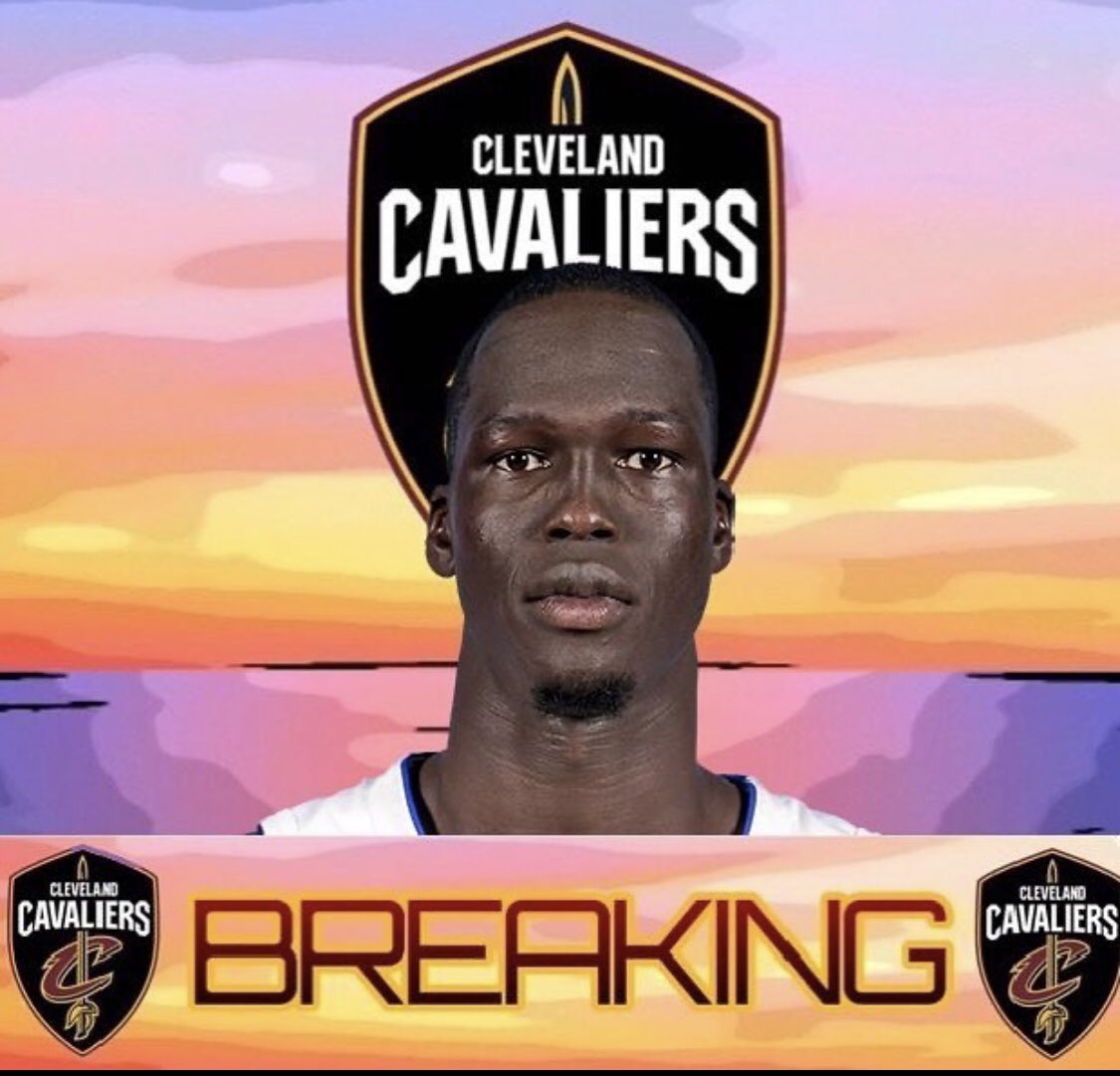 EstiloNBA's tweet photo. 🚨FICHAJE🚨
Thon Maker es nuevo jugador de los Cleveland Cavaliers‼️
#nba #clevelandcavaliers #thonmaker https://t.co/jd5pjM6mBI