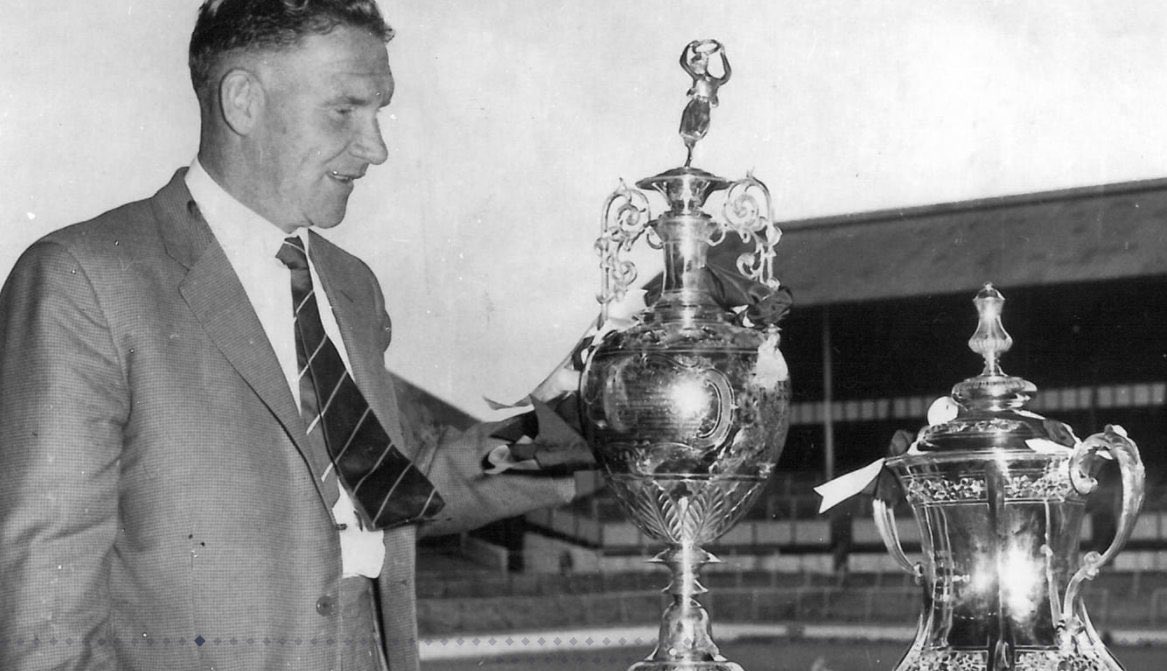 Bill Nicholson “Mr Tottenham” Era 1958-19731958:He won his first match 10-4 against Everton1959:One of the Club's all-time great signings, Dave Mackay, the heartbeat of the double side, joined us from Hearts in March, 1959. He's pictured with skipper Danny Blanchflower.