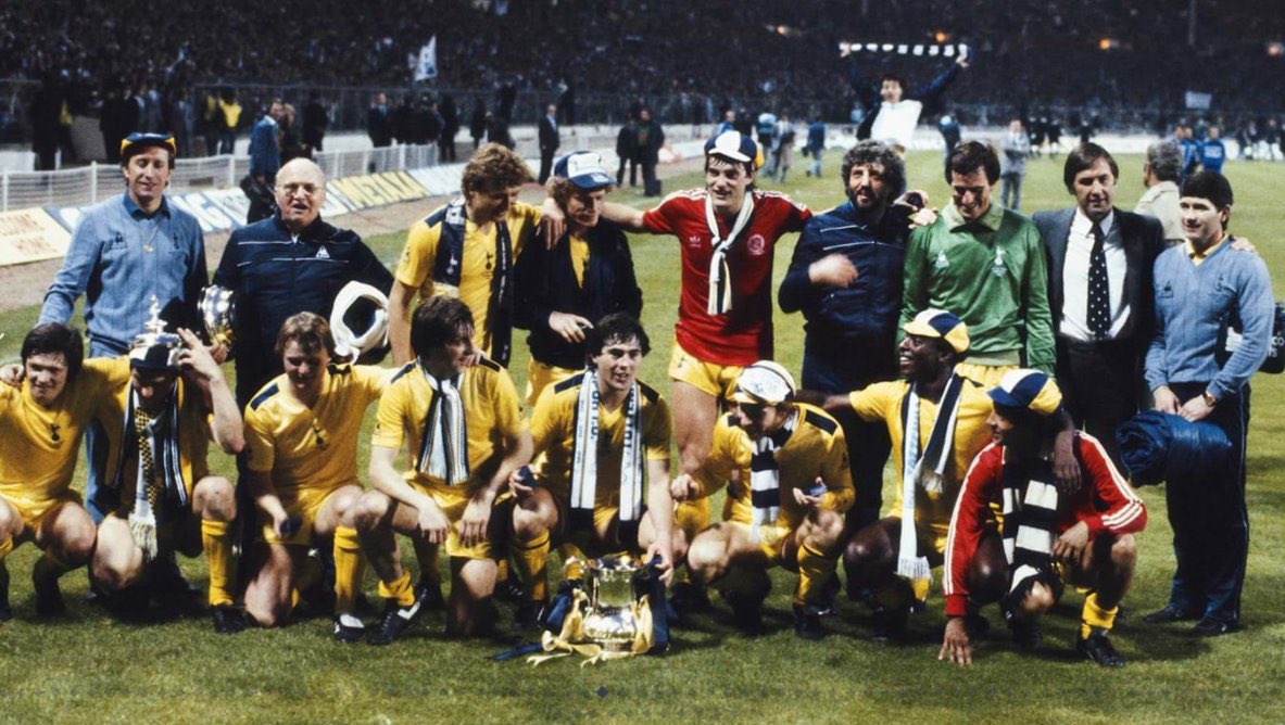 1981:FA Cup winners for the sixth time. Steve Perryman sets a new Club record of League appearances by passing Pat Jennings' previous record total of 472.1982:New West Stand opened. FA Cup winners for the seventh time in the Club's Centenary year.