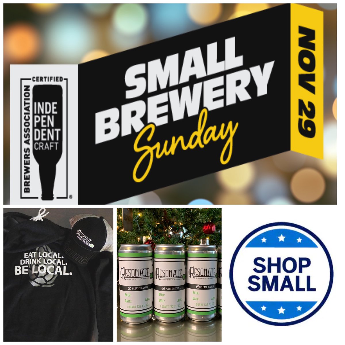Show your love for #independentbeer!  Come by &amp; pick up delicious locally-brewed craft beer on the <a href="/BrewersAssoc/">Brewers Association</a> 2nd annual #smallbrewerysunday

#shoplocal &amp; #supportsmallbusiness this weekend &amp; all season long!

#wabeer
#smallbusinesssaturday #shopsmall #craftbeer