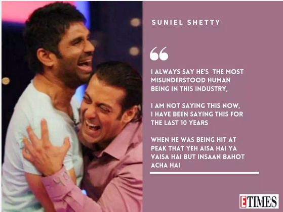 mystery0725's tweet photo. Suniel Shetty: I always say #SalmanKhan is  the most misunderstood human being in this industry, I am not saying this now, I have been saying this for the last 10 years https://t.co/jlTUgN9o8U
