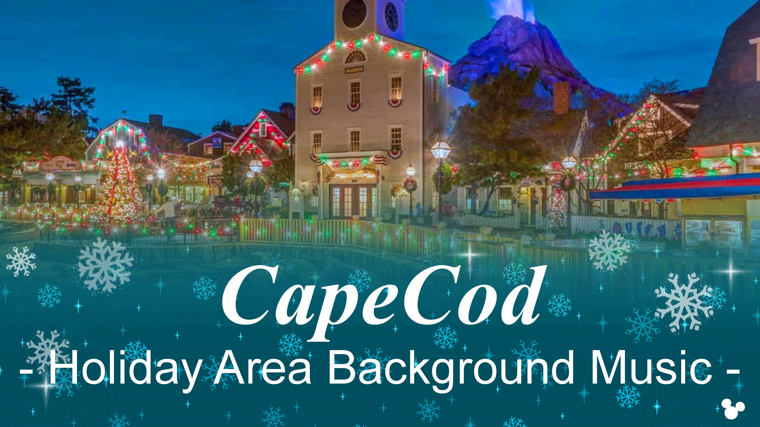 Disney S Park Bgm Tokyo Disneysea ケープコッドのクリスマスbgm 本日 00 Youtubeチャンネルにてリリース Play Music T Co Pzwoibqvd5 ケープコッドは ローテンポで静かなクラシックなクリスマスミュージックが特徴です ディズニー