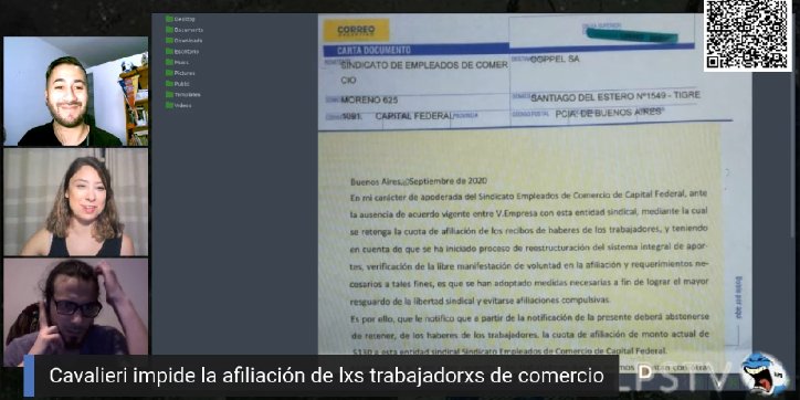📺💥Ahora en #lpstv Cavalieri no quiere que se afilien lxs trabajadorxs de comercio de cara a las próximas elecciones en el SEC capital.

#lpstv
#BuenSabado