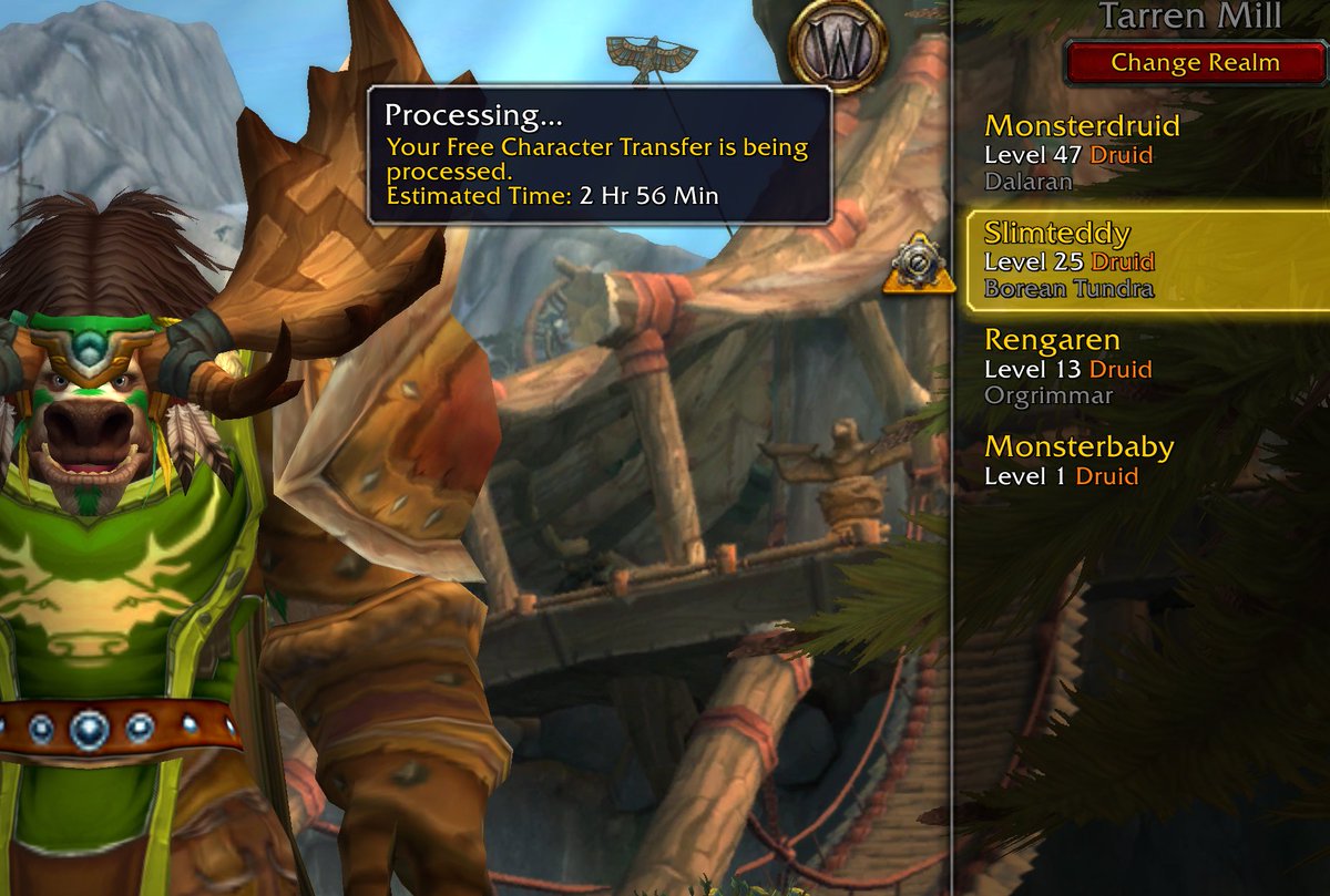 on Twitter: "@WarcraftDevs @WarcraftDevs I just tested it. Moving a character from a Full server, to another Full server. Why are low population servers not prioritized? Please just do more server