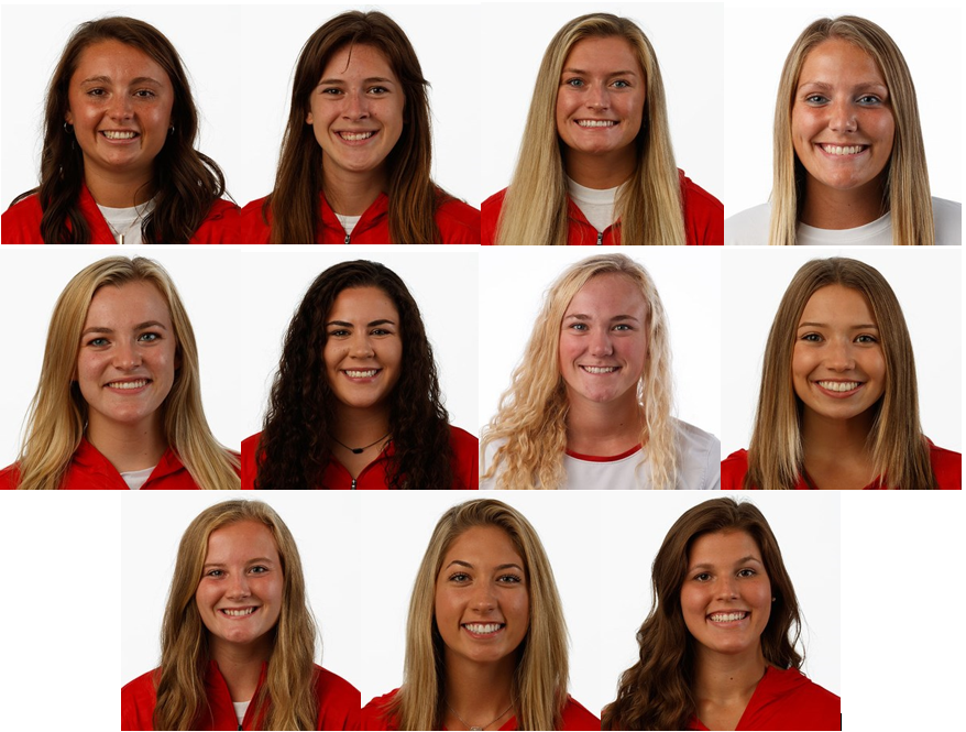 These absolute studs achieved a 3.5 GPA or better last year earning Academic All-Conference! Senior <a href="/DalanaKron/">Dalana Kron</a> 3 straight years!!!! Juniors <a href="/krissa_larson/">krissa larson</a> <a href="/LandryLuhring/">Landry Luhring</a> + Alyssa Lewton (now W's tennis) 2 straight years!!! Plus 7 Sophs joined the list! SO PROUD!! #Commitment