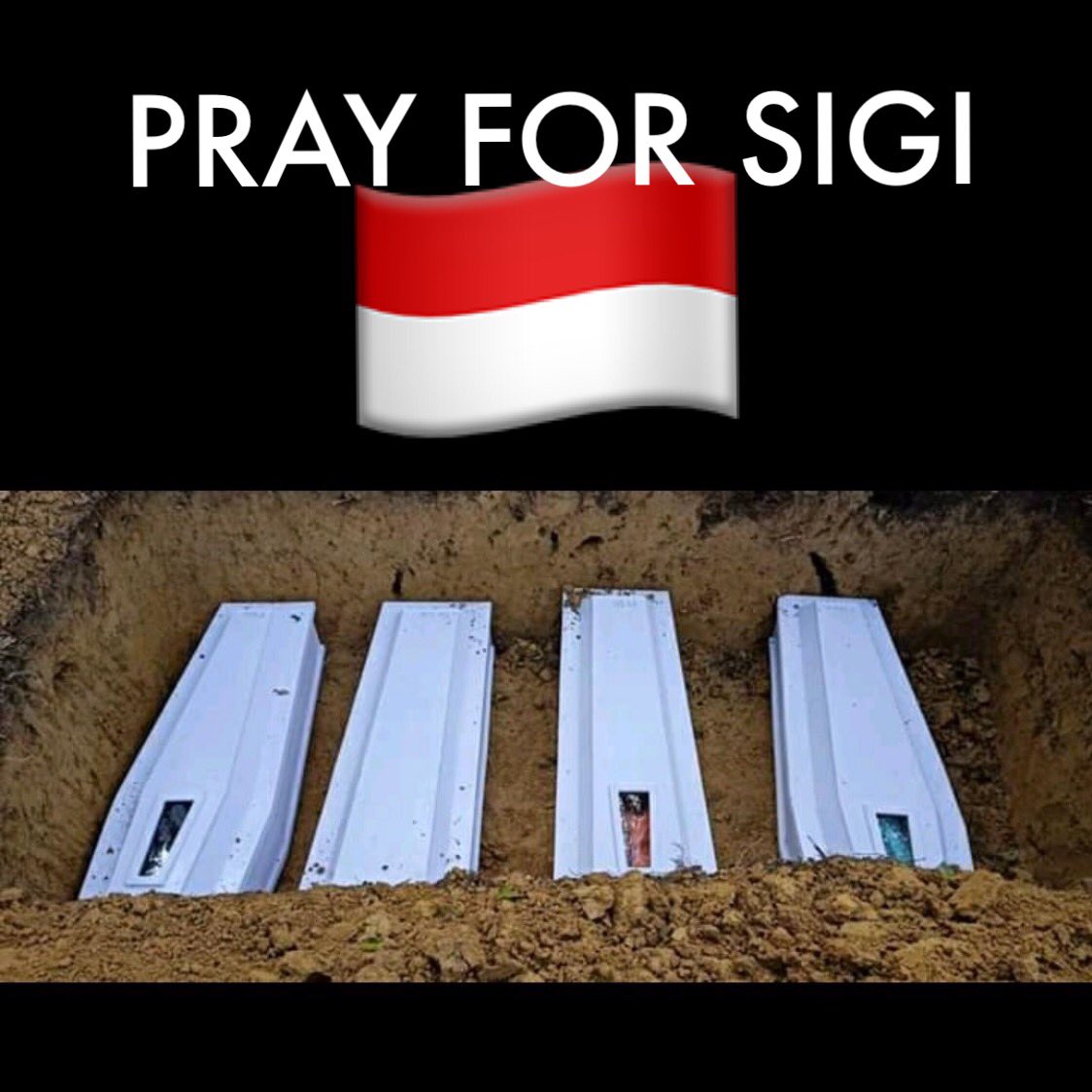wahyu85saputra's tweet photo. 😭 ada 4 anak bangsa yang kepalanya dipenggal, dibakar dan dibunuh. Speak up like @EmmanuelMacron ! 👍🏻
#PrayForSigi https://t.co/IH3faDitf9