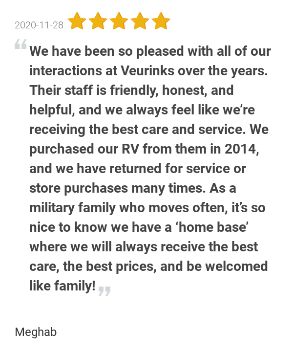 New 5.0-star Review: "We have been so pleased with all of our interactions at Veurinks over the years. Their...