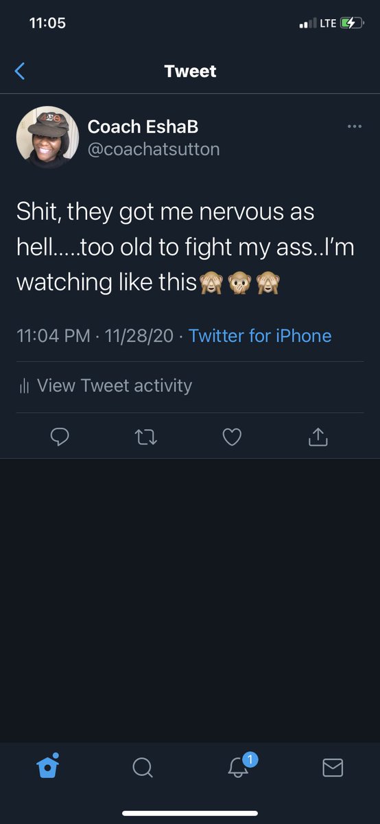 coachatsutton's tweet photo. Shiiiit, they got me nervous as hell.....too old to fight my ass..I’m over here watching like🙈🙉🙈..#JonesVSTyson❤️🔥❤️ https://t.co/VHkN7B5QHK