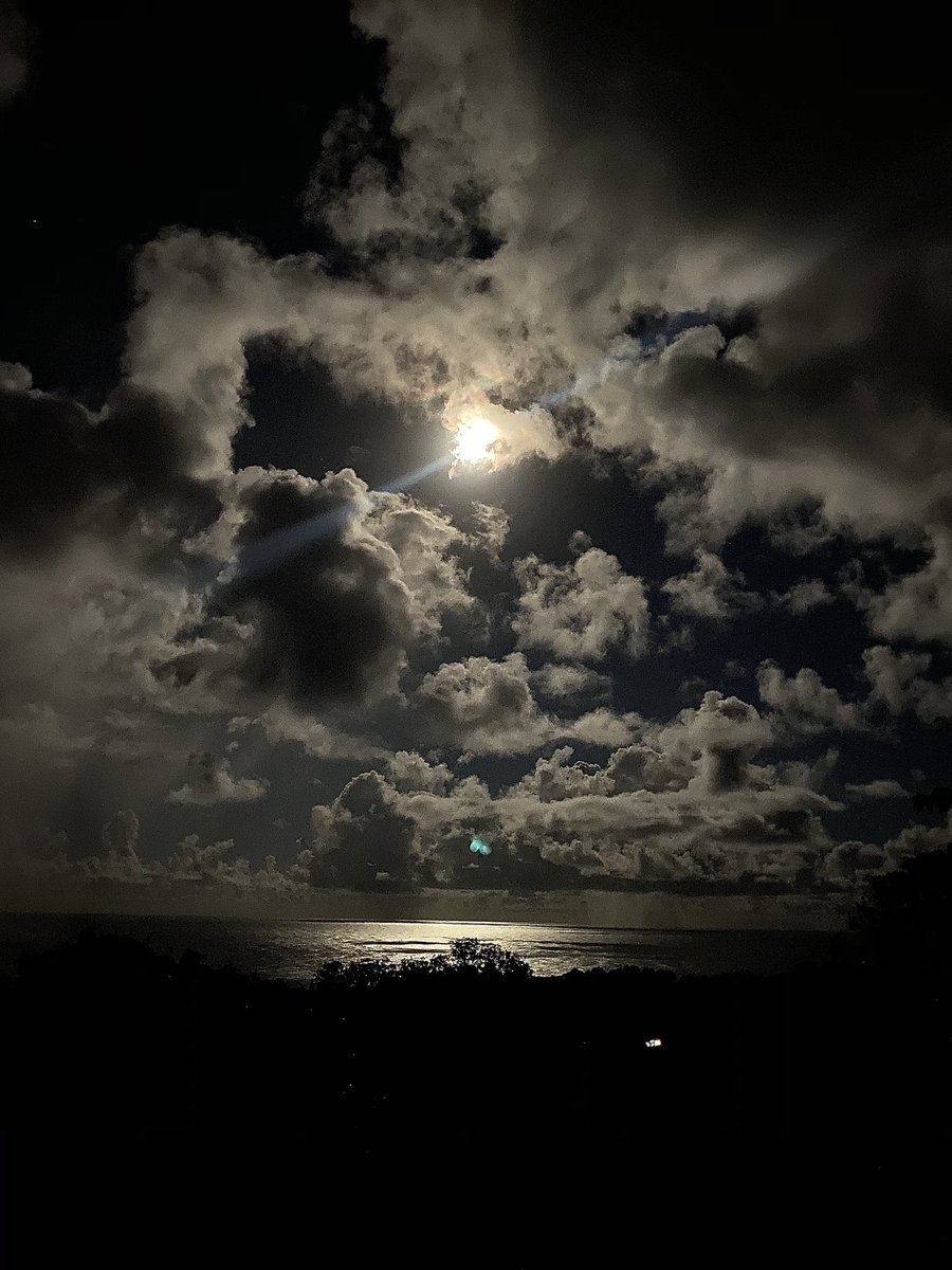 tiarettee's tweet photo. The moonlight looks insane rn https://t.co/AgJXyIDdQP