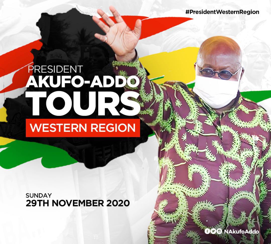 NPP4All's tweet image. #PresidentToursWesternRegion
#RetainAkufoAddo
#4MoreForNana 
#TheBattleIsTheLords 
@PantherLordGh