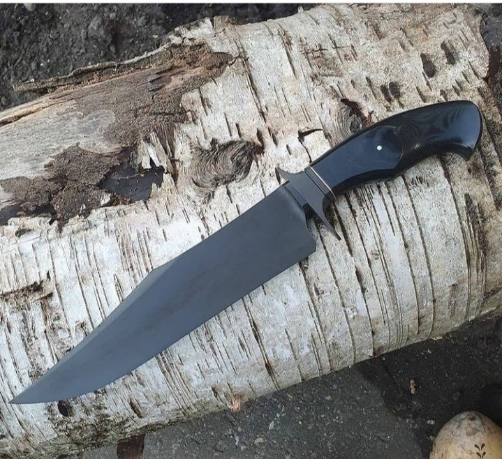 AAdamascus's tweet photo. Custom Handmade stainless steel Bowie knife with Black Horn Handle and leather sheath.
For more details DM or Email at a.aknives723@gmail.com or visit my page on instagram a.adamascus.
Free shipping in all over the world
Payment method:
      Only PayPal https://t.co/mHrDSVuZxS