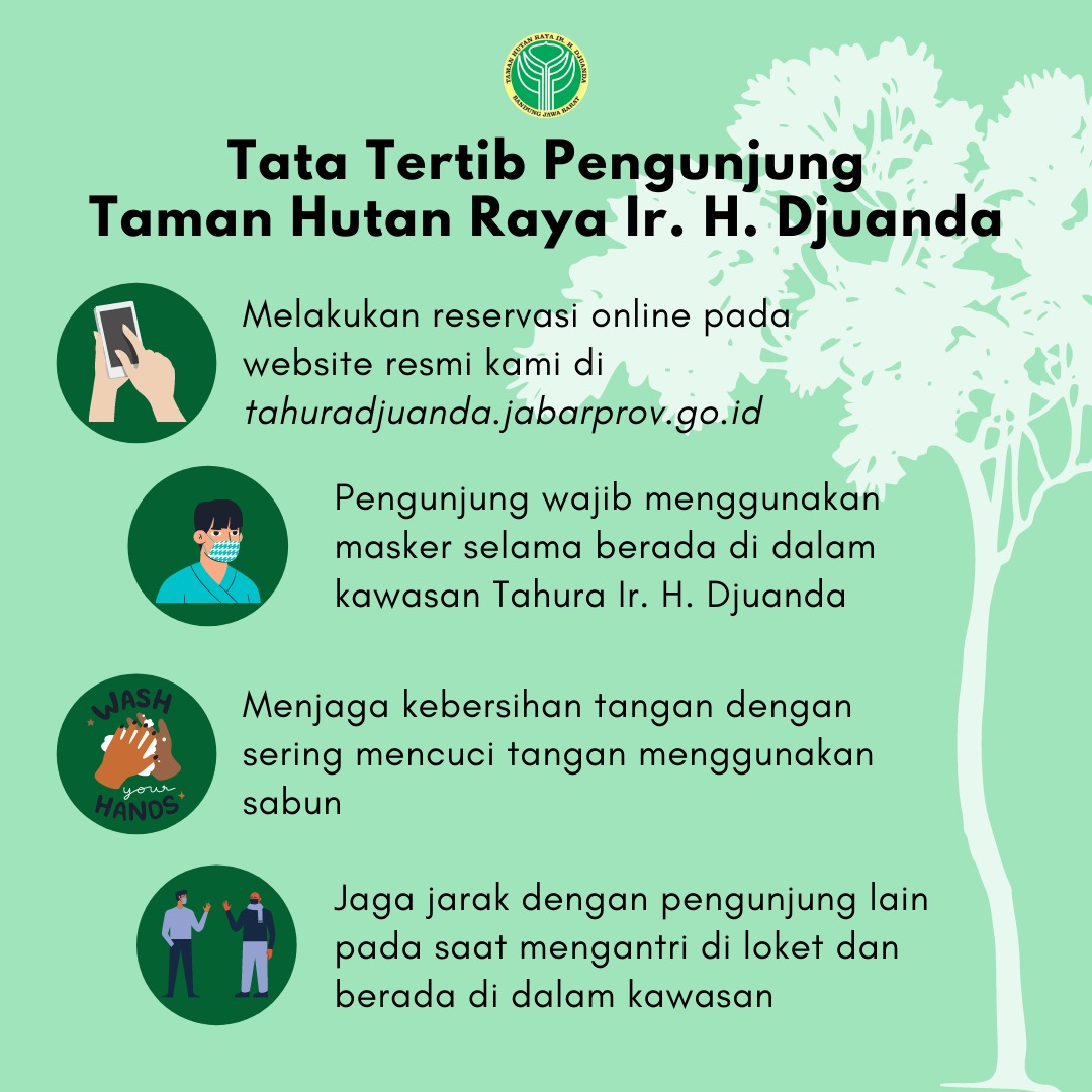 Hallo gaes...
Untuk pengunjung Tahura Ir. H. Djuanda,kami mohon untuk selalu mentaati protokol kesehatannya yaa
#tahuradjuanda #wearetheforest #dishutjabar #jabarjuara #cegahcovid19 #wisataalambandung #wisataalam https://t.co/EPpewfSequ