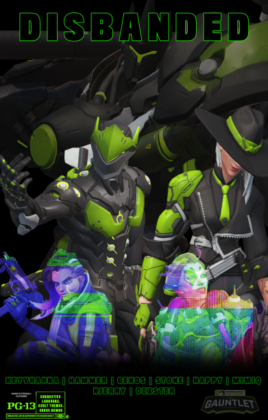 Our official NA Gauntlet Open Bracket Qualifier roster!

🛡️ @KeyvhannaOW 
🛡️ @easton_hamer
⚔️ <a href="/AngeloArmijo16/">Angelo Armijo</a>
⚔️ <a href="/stone_ow/">stone</a>
💉 <a href="/ow_Happyy/">Happy</a>
💉 @MimiqOW

🧠Ken, <a href="/CoachHybrid/">Hybrid</a>, <a href="/KapGodOW/">Kap</a>
📔🎨 <a href="/LizzySinistera/">.</a>