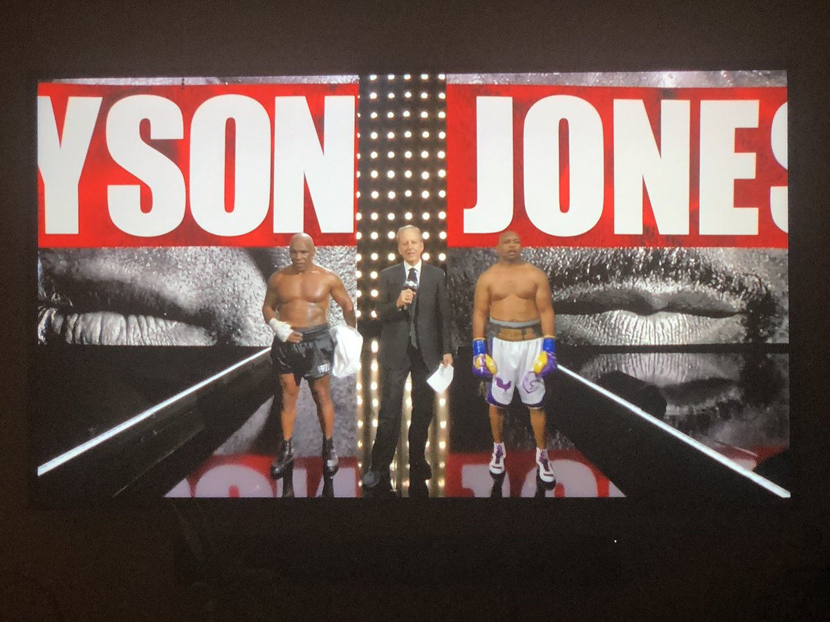 Thank You <a href="/MikeTyson/">Mike Tyson</a> and #RoyJonesJR!
Two Legends!