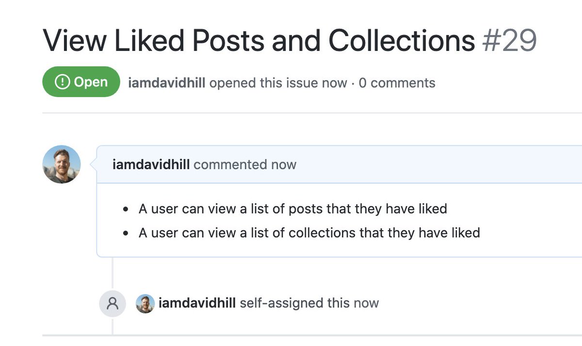  Day 57: View Liked Content View Posts you've liked View Collections you've likedWorked on getting the backend tests and structure in place for these two features. I have a few more tests to write tomorrow. This gives me a great starting point.