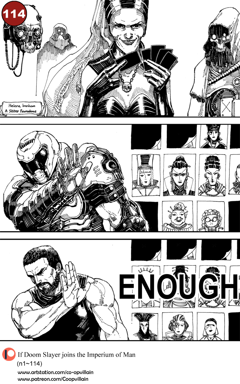 rGrimdank on X: If Doom Slayer joins the Imperium of Man (n114) by me  t.coyhCTe77TvA t.coQLPF9vePNO  X