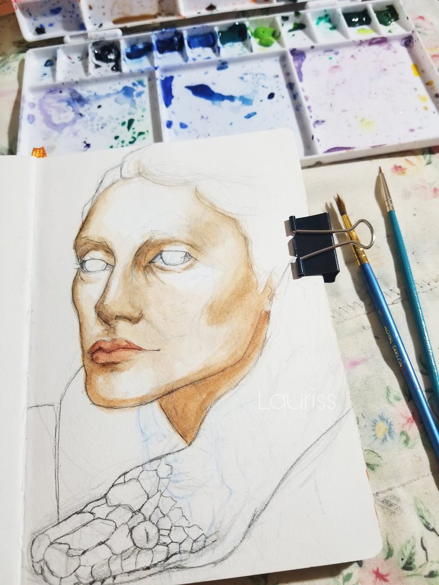 LaurissArt's tweet photo. There! I've posted a wip, now I have to force myself to finish it lol
-
-
#workinprogresss #gouache #madsmikkelsen #mads #actor #fanartist #paintbrushes #artpallet #journal #artjournalpages #reusing #illustrator #laurissart #lauriss https://t.co/enmXZrwgkI