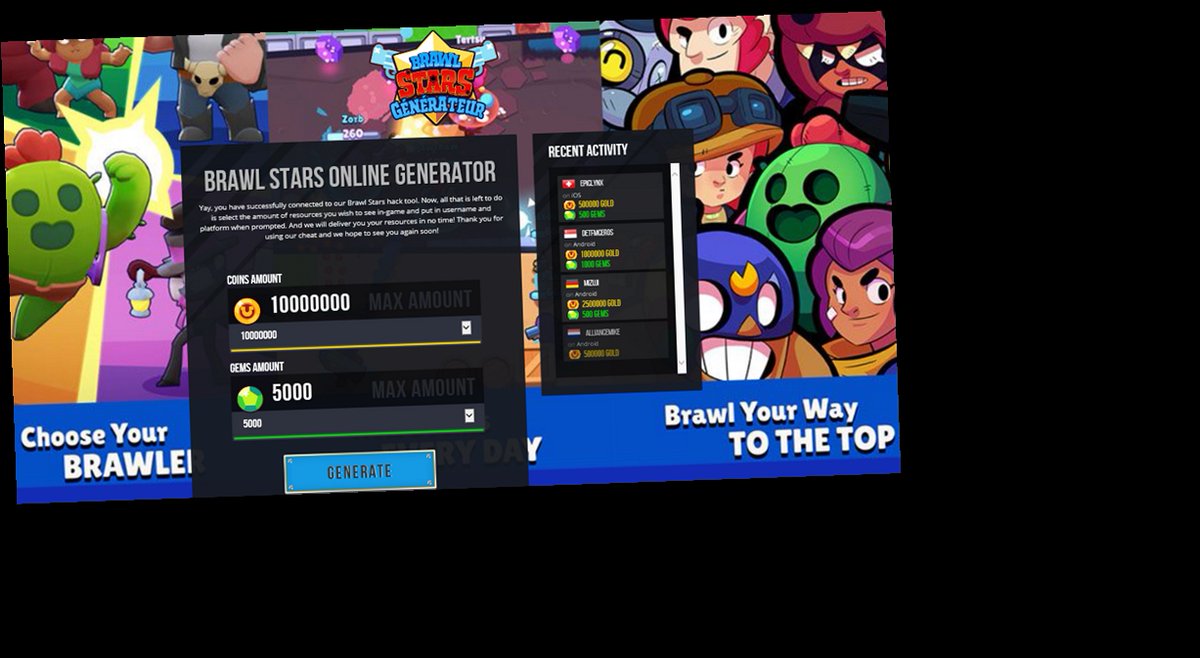 brawl stars gem hack with no human verification / Twitter