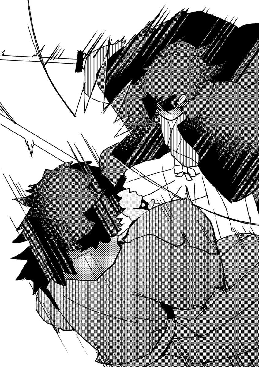 というわけでWEB無配はこちらです!以蔵さんと以蔵さんが言葉と刀でやりあう漫画! https://t.co/s5IrReQF8H 