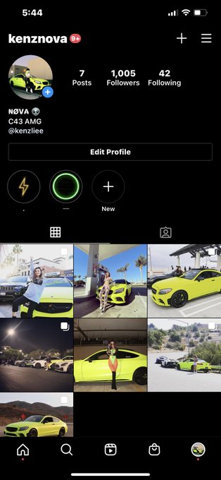 i hit 1k on my cars IG #milestone 🎉 https://t.co/p9vzzkFpHF<a href="/tag/milestone"class="tags">#milestone</a>
