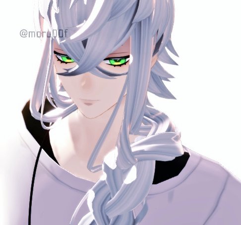 1boy green eyes male focus solo white background hair between eyes long hair  illustration images