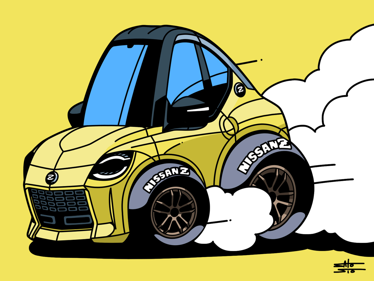 Twitterに載せたいろいろ Vol 2 自動車 車 チョロq デフォ さとしお Satosioのイラスト