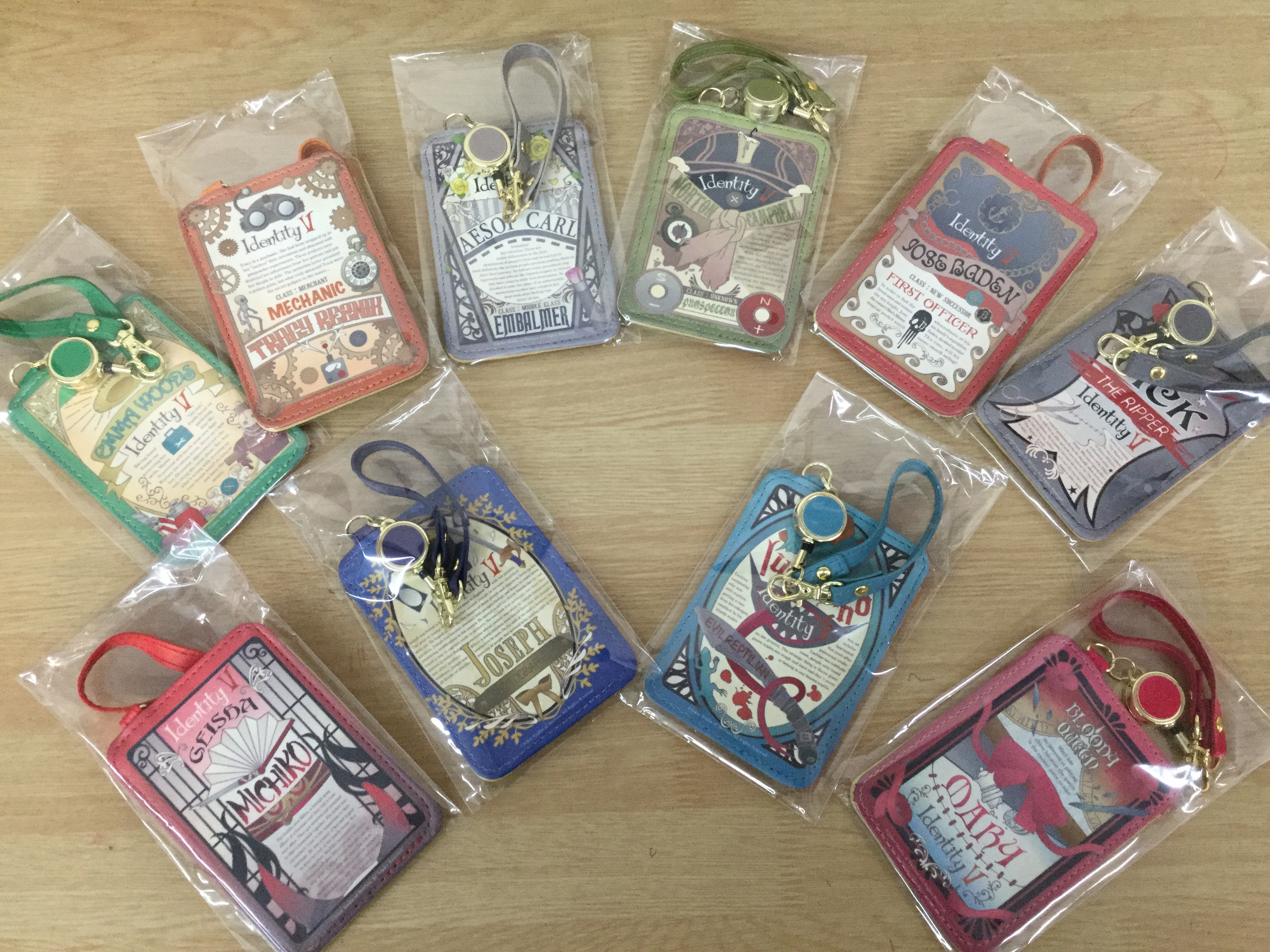 アニメイト池袋本店 8fｵﾝﾘｰｼｮｯﾌﾟ情報 おはようございます 8階にて Identity Vミュージアム In Animate Only Shop 開催中アニ 先行販売商品 Chalabel リール付きパスケース 各種 も全種お取り扱い中 どれもかわいくてオシャレなデザインなので