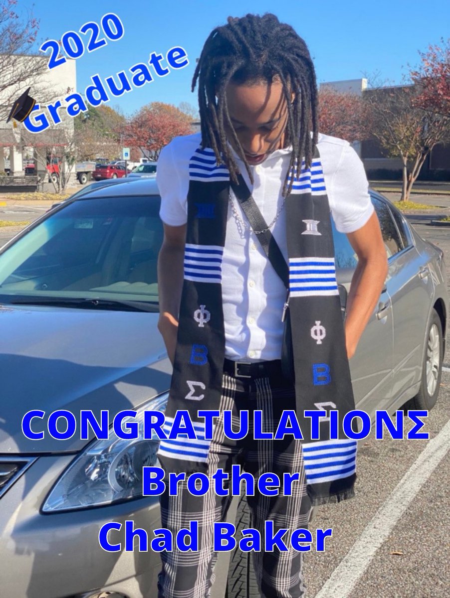 DeltaNuPBS's tweet photo. CongratulationΞ£ to Brother Chad Baker!
Chad is receiving his Bachelor of Arts in Spanish.
βMy plan is to pursue a Masterβs degree soonβ
We wish you luck in all your future endeavors brother! #Scholarship #SigmaGraduate #OurCauseSpeedsOn
#BIGDELTANU #GOMAB
@tsnmichad https://t.co/b3BtWN1fKI