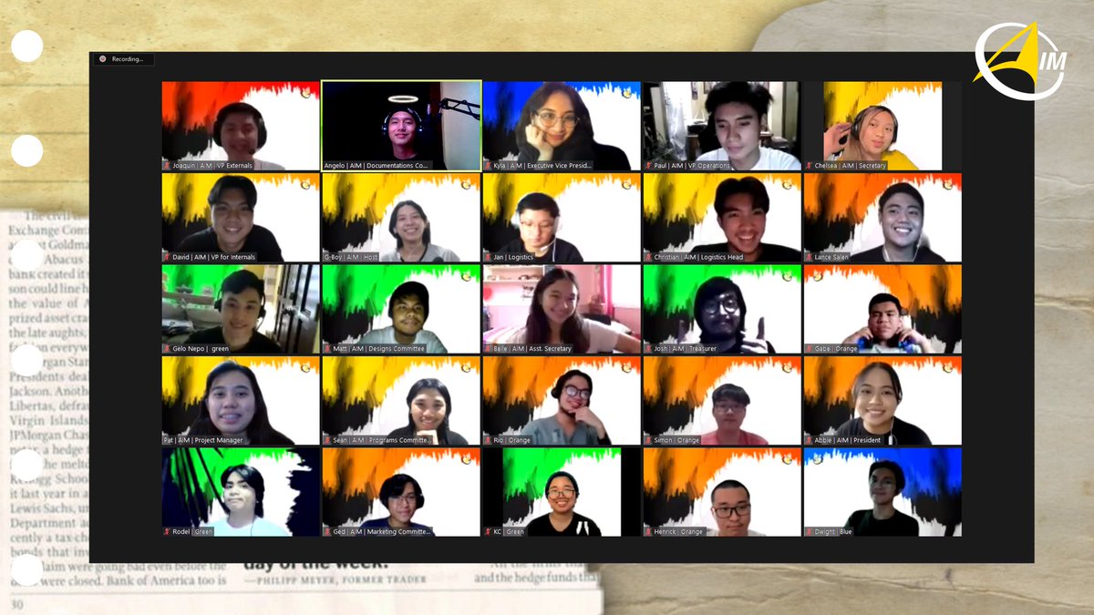 AIMBenilde's tweet image. #ISLife: YourStory is a blast!

It was fun and exciting BS-IS, ID 120! Thank you everyone for taking this opportunity to learn more from our guest speakers about Information Systems track, Career talk opportunities, and life of being an IS student.