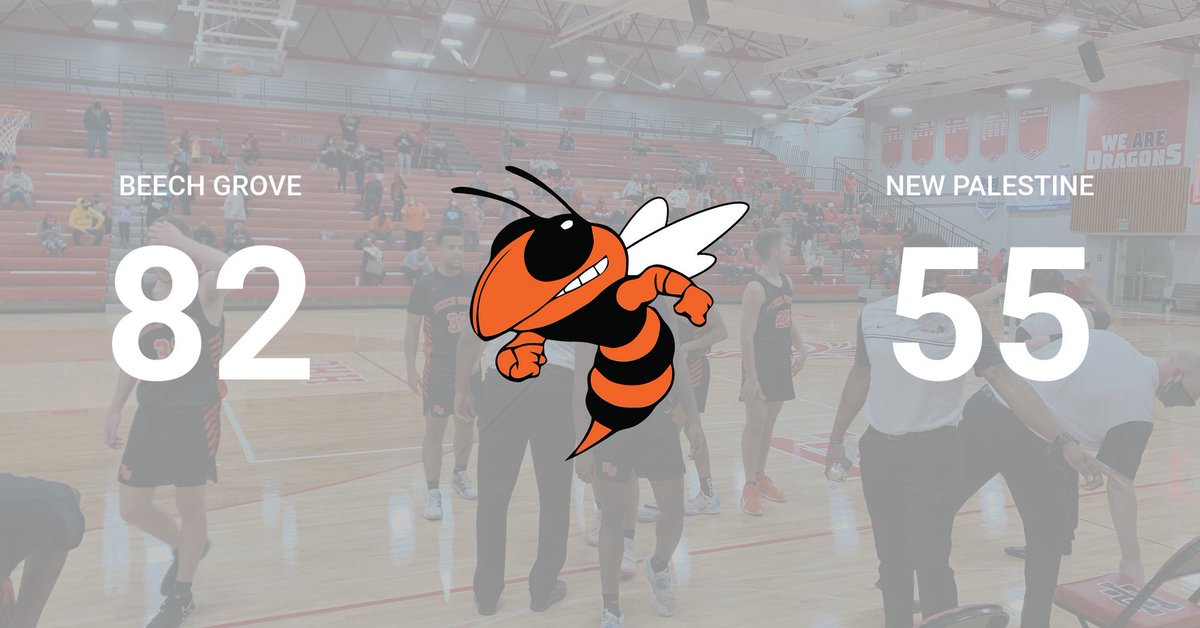 Final in New Pal! <a href="/BGHSBasketball/">BeechGroveBasketball</a> moves to 1-0, <a href="/JACurry03/">Jadyn Curry</a> led the Hornets with 17pts, <a href="/GavinMitchell_/">Gavin Mitchell</a> added 14.

The Hornets travel to Franklin County on Tuesday. JV at 6pm, Varsity to follow
<a href="/TheHiveBGHS/">BGHS The Hive</a> #WeB4Me #Together