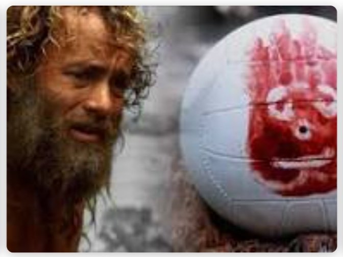 Satoyan ブルマとウイルソン 右 4年間もたったひとりで無人島に漂流 耐え難い寂しさにウイルソンを話し相手に過ごした男の実話です サトシは絶対ひとりでは行かないでー 行くならヒロシと ヒロシとサトシのソロキャンプ キャストアウェイ