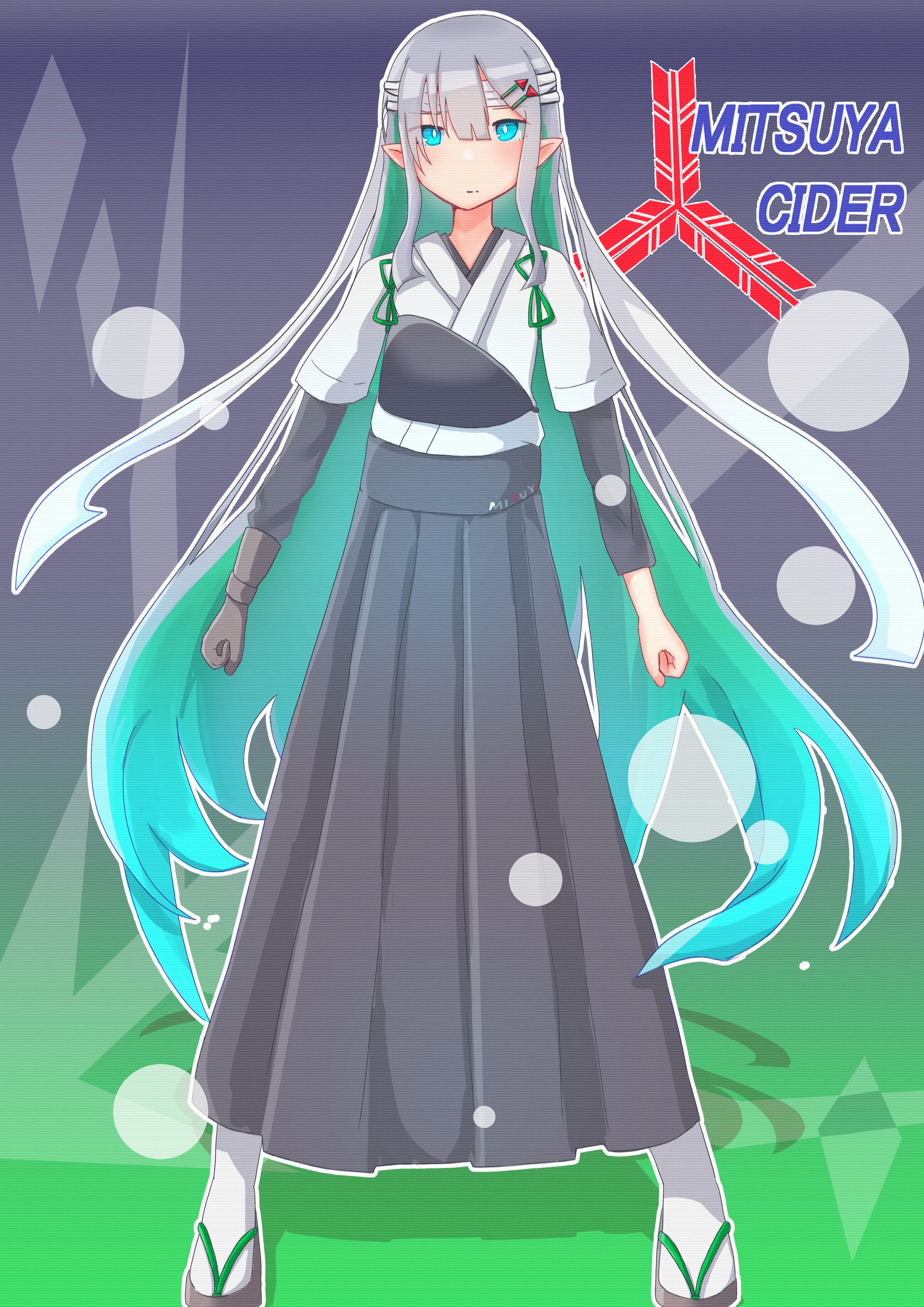 ゆずぽん V Twitter 三ツ矢サイダーの擬人化描いてみた イラスト T Co Zrinld0ecl Twitter
