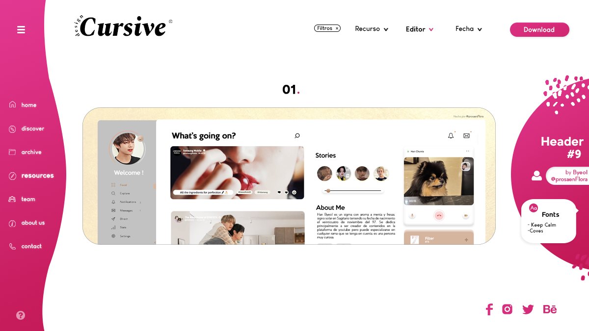 DesignCursive's tweet image. ⠀ © · Header #09 - in my vlog by
@prosaenFlora
.
PSD cutt.ly/header09-psd
PNG: cutt.ly/header09-png
Por favor NO borrar los créditos. ♡ Si descargas y utilizas.