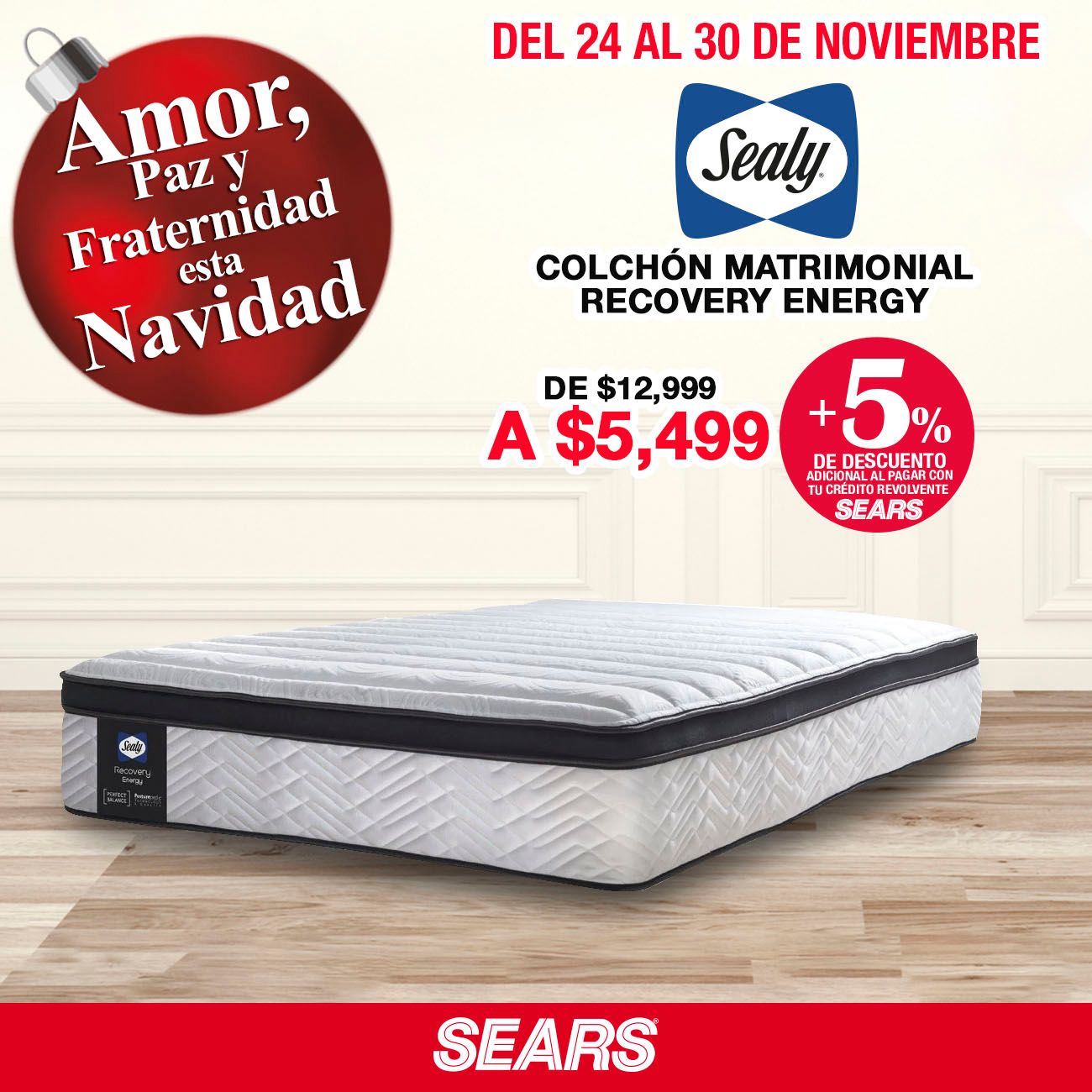 Sealy recovery energy king on sale size