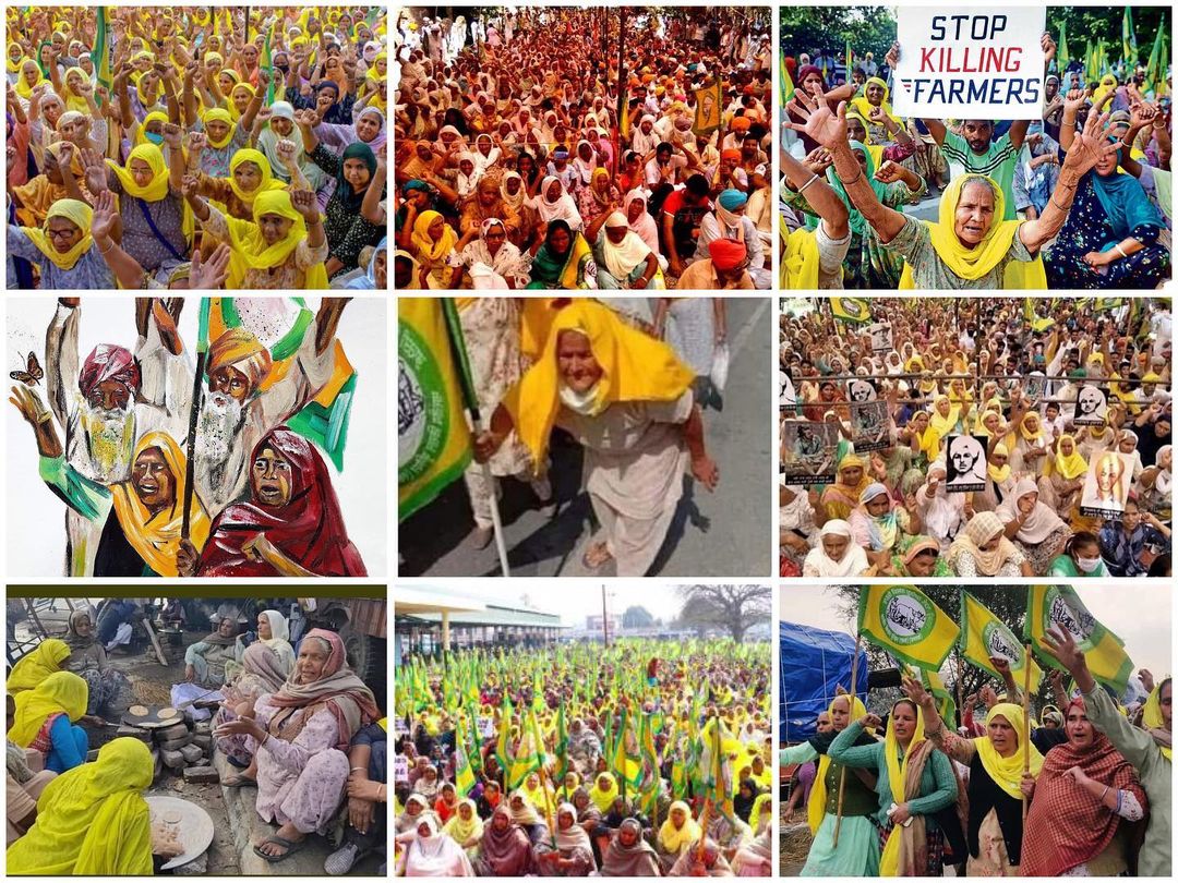 Jagbir_riar's tweet photo. Sikh Women have always been at the forefront of our revolutions and struggles.... this is no different, however today this is just so inspiring #IStandWithFarmers #FarmersBill2020 #FarmersProtest 
#standwithfarmerschallenge https://t.co/QfzL0lIKnO