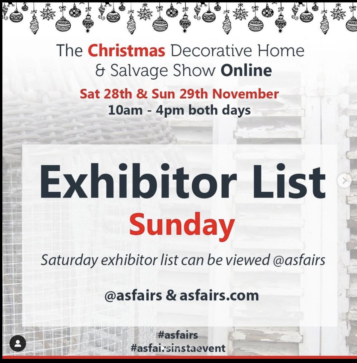 powderblue's tweet photo. @asfairs  and another "FAB 50" Dealers - Sunday 🎄🎄🎄
@powderblue  @DrewPritchard @Hoarde_Vintage
#asfairs #asfairsinstaevent #powderbluepics #powderblue #inthemoodformagic #antiquedealersofinstagram #vintagestyle #decoratingwithantiques #decorativeantiques https://t.co/sjsxTYunVv