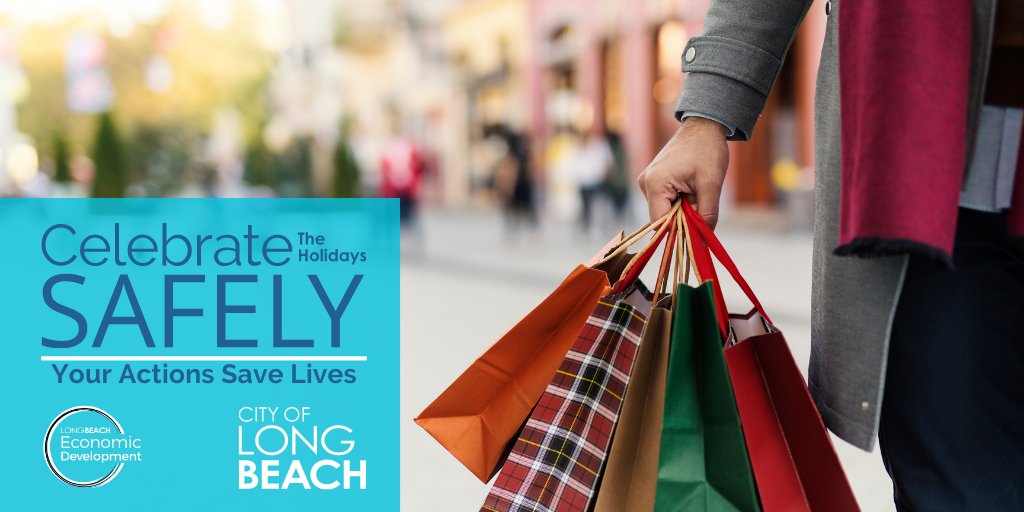 LongBeachCity's tweet photo. Small businesses need your business now more than ever. Support your community and #ShopSmallLB.
Here are 5οΈβ£ ways you can help when doing your holiday shopping π. β‘οΈ https://t.co/CvA5I6gAOH https://t.co/L7okNQMnJU