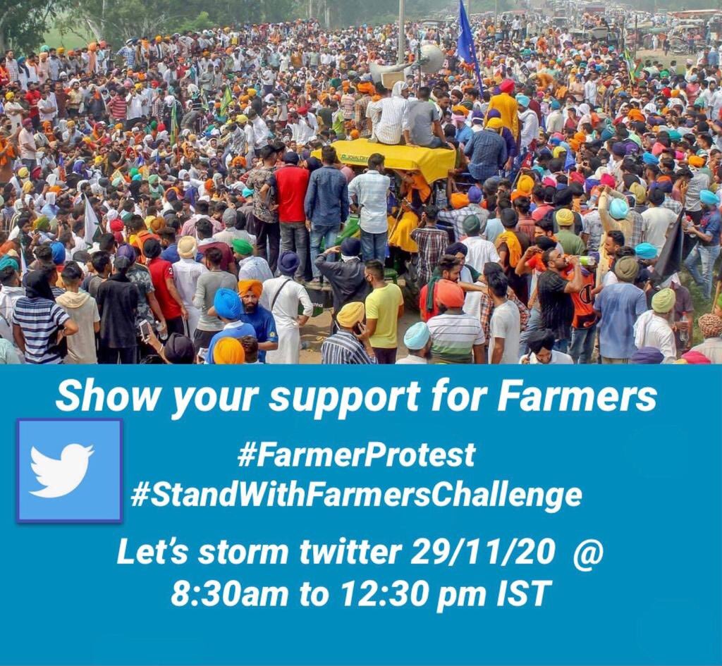 SukhpalKhaira's tweet image. Please share this poster on Twitter to show your support for farmers #FarmersProtests #Standwithfarmerschallenge