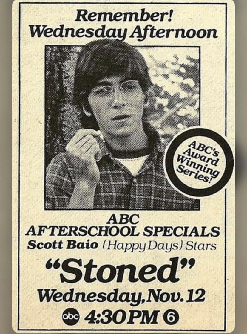 upsideright411's tweet photo. @ScottBaio - this popped up on a “grew up in the 70s/80s” FB page. I had to share it here. #afterschoolspecials #waybackmachine https://t.co/l9AI1fxy6T