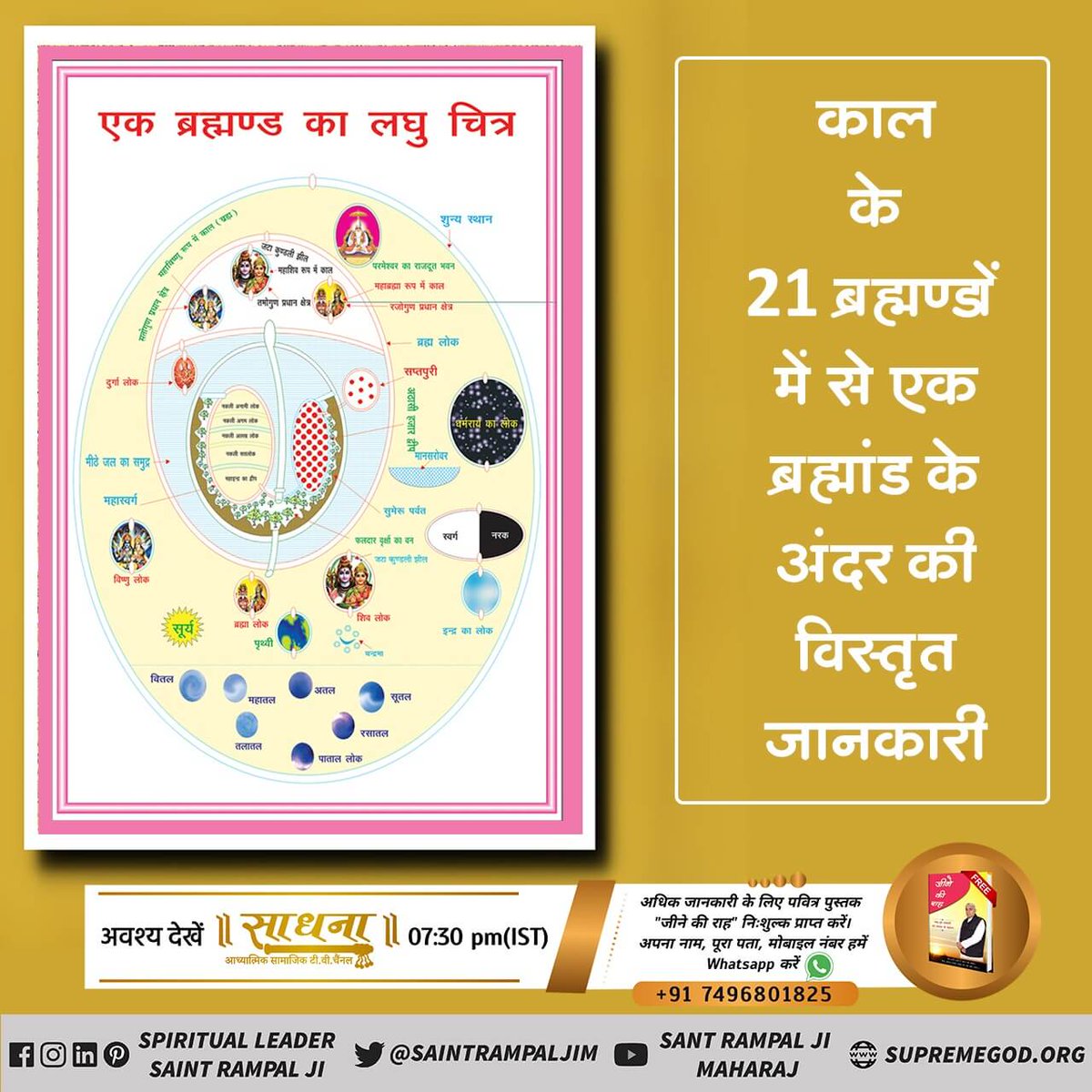 #WhoCreatedNature
*🎯सर्व प्रथम केवल एक स्थान अनामी लोक था पूर्ण परमात्मा उसी अनामी लोक में अकेला रहता था उस परमात्मा का वास्तविक नाम कविर्देव अर्थात कबीर परमेश्वर हैं सभी आत्माएं उस पूर्ण धनी के शरीर में समाई हुई थी जगतगुरु तत्वदर्शी संत रामपाल जी महाराज.*