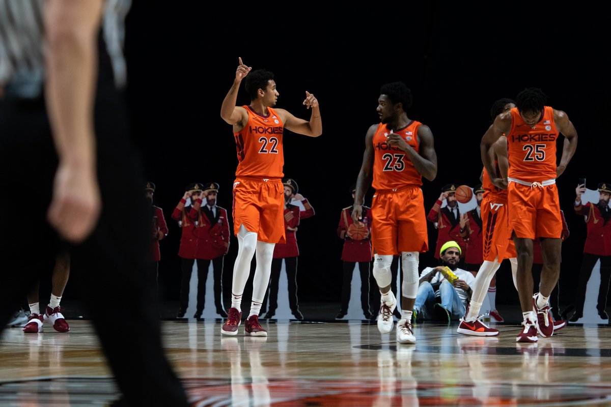 HokiesMBB's tweet photo. Another day, another dub✊

#StoneByStone | #Hokies 🦃 https://t.co/BZMC8FR7aF